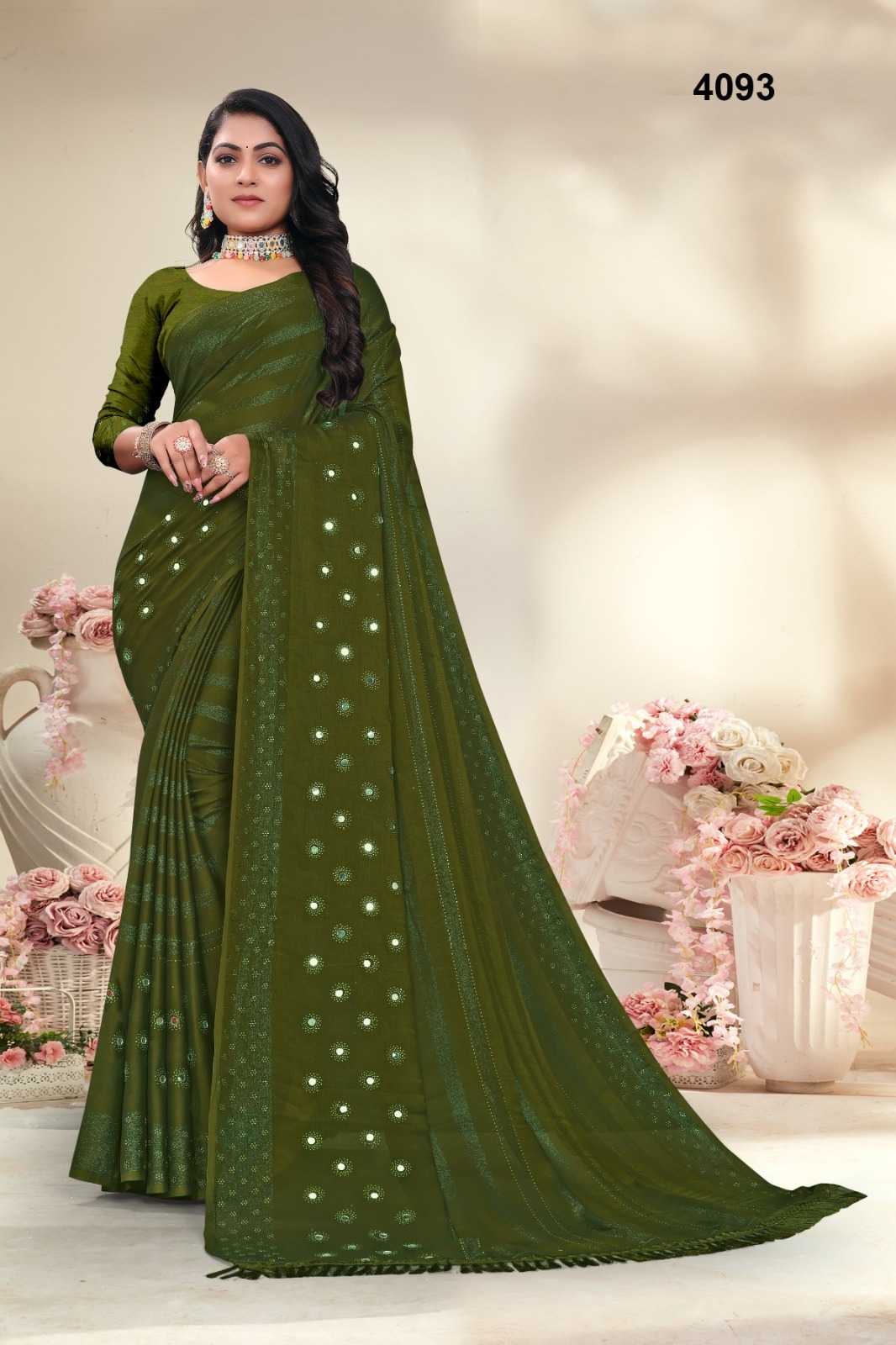 YNF RIMZIM SILK RSRM 4093 SAREES WHOLESALE PARTY WEAR FANCY LADIES SAREES MANUFACTURER           